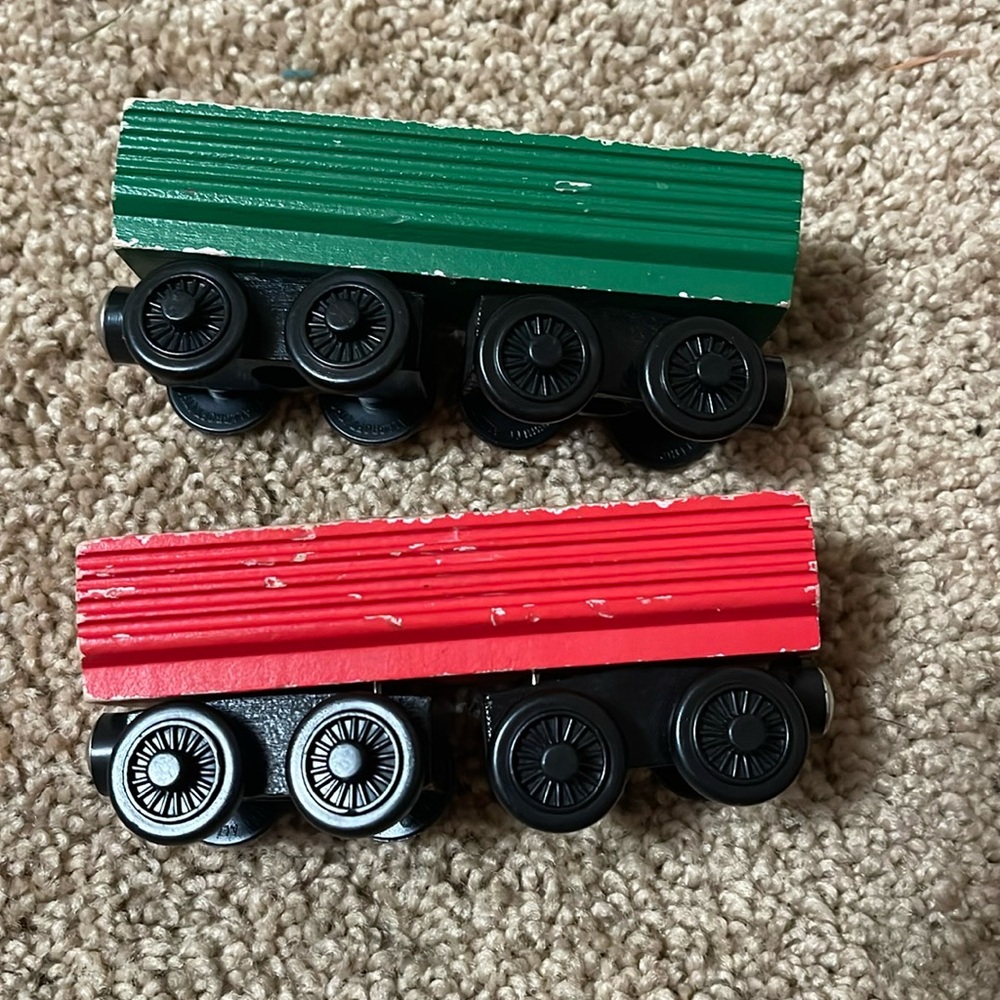 Sawmill log car wooden train